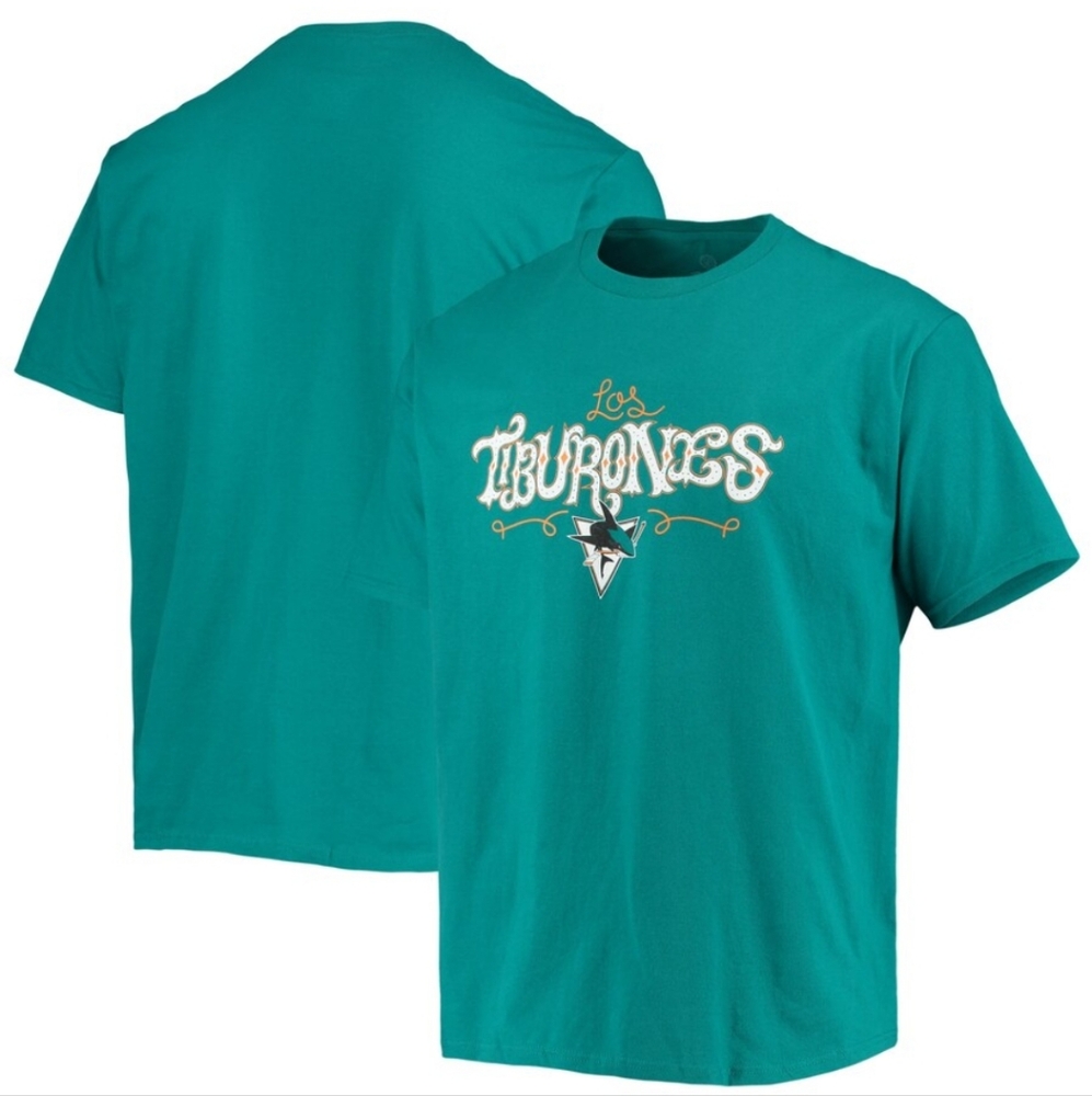 San Jose Sharks Los Tiburones T-shirt Size XL NEW